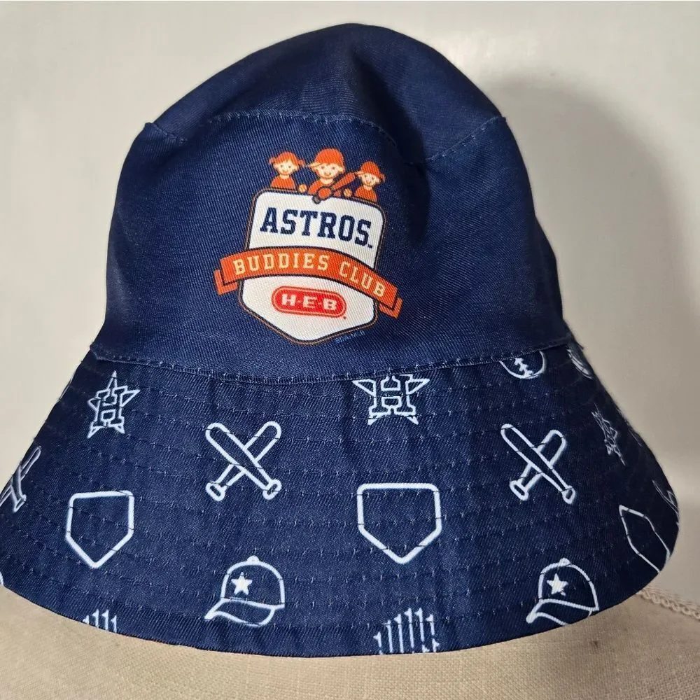 HEB Buddies Club Youth Astros Reversible Bucket Hat